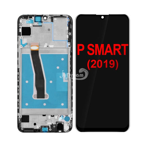 Huawei P Smart 2019 LCD Screen and Digitizer Assembly with Frame