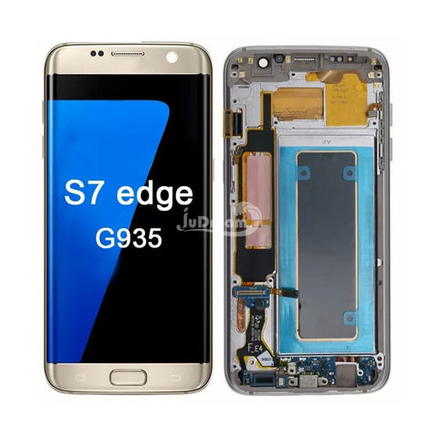 Samsung Galaxy S7 Edge LCD Screen and Digitizer Assembly with Frame