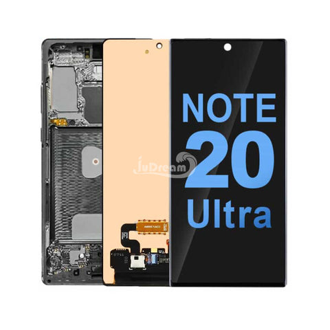 Samsung Galaxy Note 20 Ultra LCD Screen and Digitizer Assembly with Frame