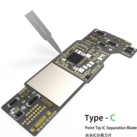 Repair Want DA12 YCS 3 in 1 Blades Set for IC Disassemble