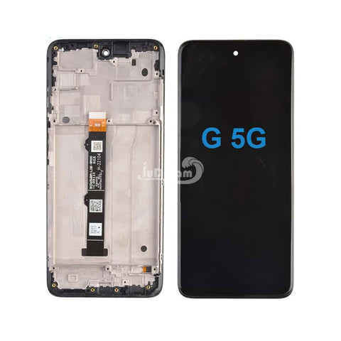 Motorola Moto G 5G LCD Screen and Digitizer Assembly with Frame