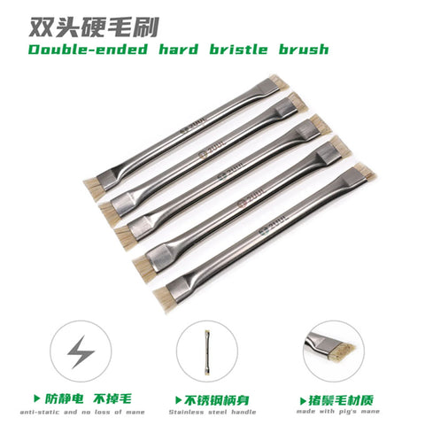 CL11 Dual Heads Bristle Brush for PCB Clean