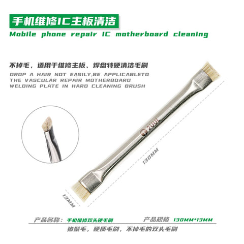 CL11 Dual Heads Bristle Brush for PCB Clean