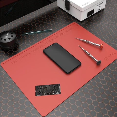 Heat Resisting Silicone Pad with Anti Dust Coating 400*280mm