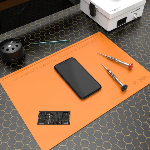 Heat Resisting Silicone Pad with Anti Dust Coating 400*280mm