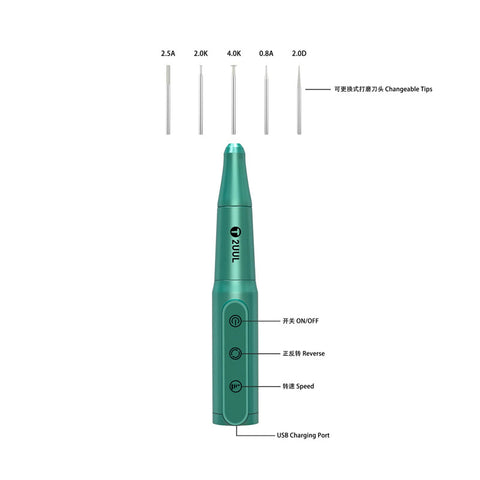 DA81 Chargeable Polish Drill Pen for Phone Repair